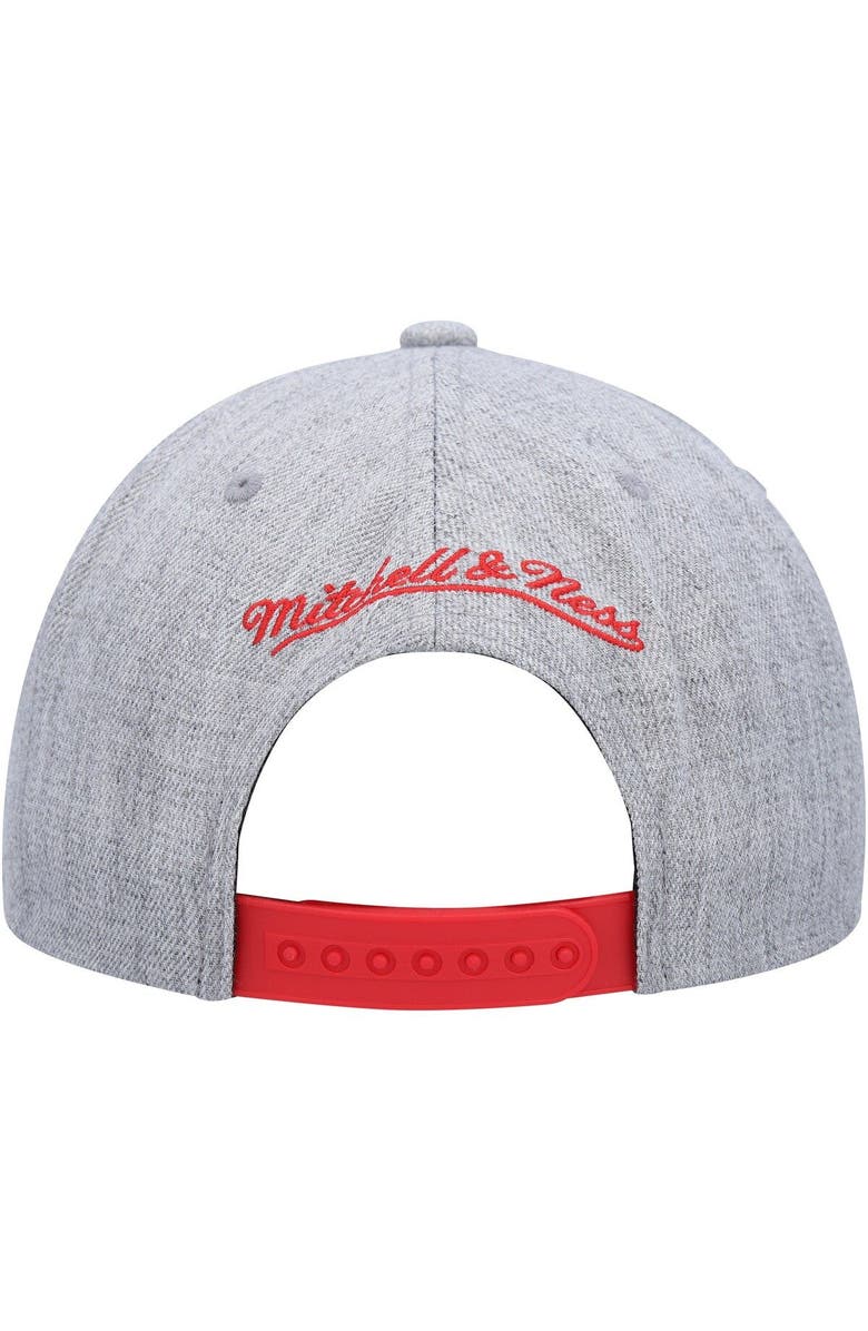 Mitchell & Ness Men's Mitchell & Ness Heather Gray Portland Trail Blazers Hardwood Classics 2.0 Snapback Hat, Alternate, color, Heather Gray