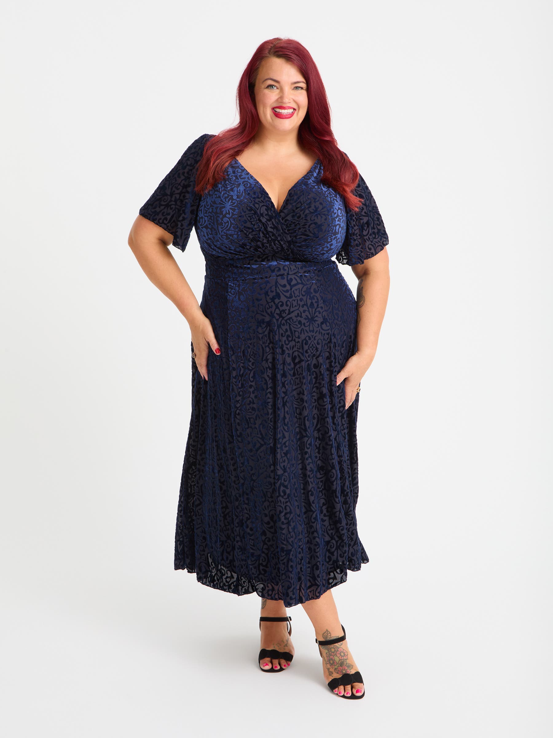 Vintage Midnight Devore