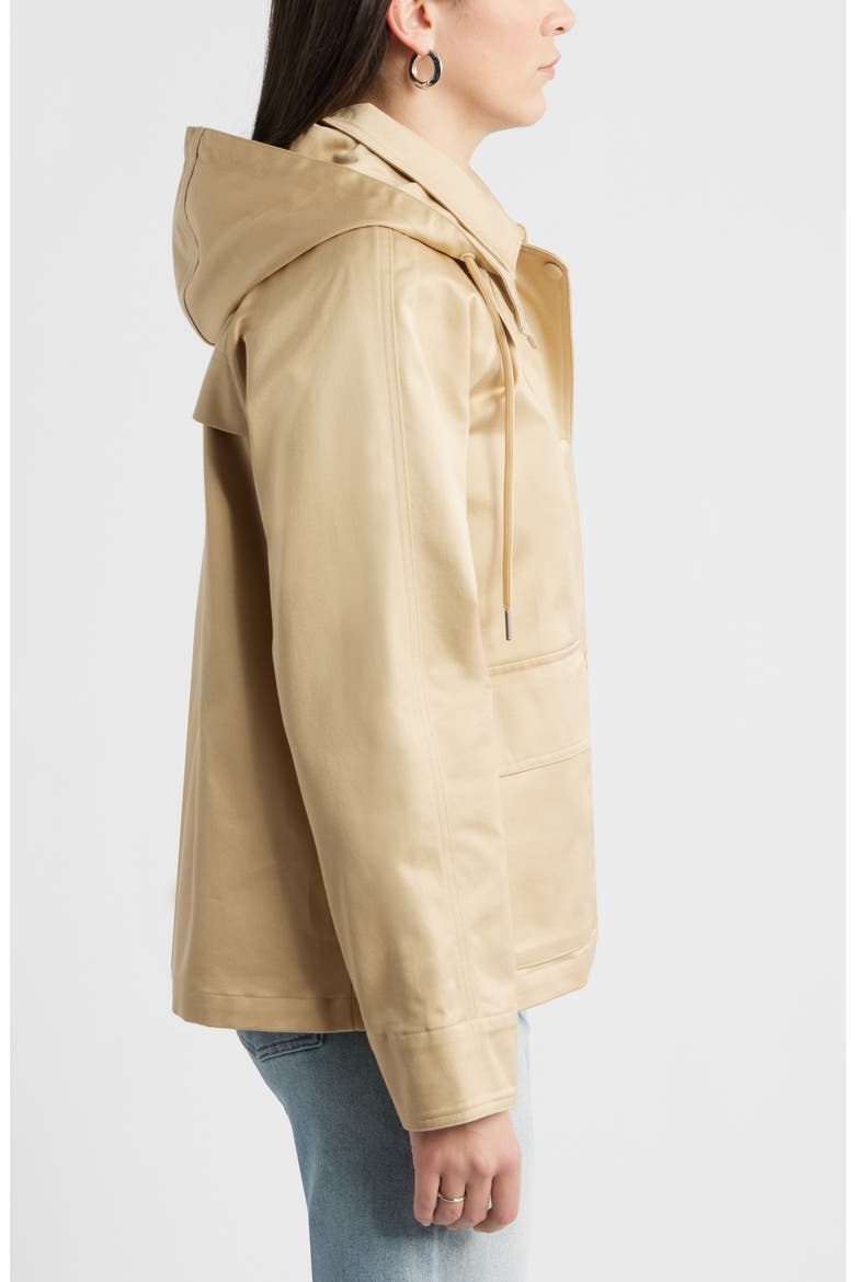 Cotton Parka with Removable Hood, Alternate, color, TAN SHORE