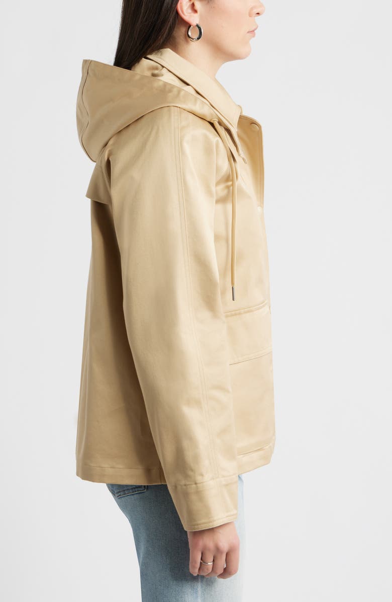 Caslon<sup>®</sup> Cotton Parka with Removable Hood, Alternate, color, Tan Shore