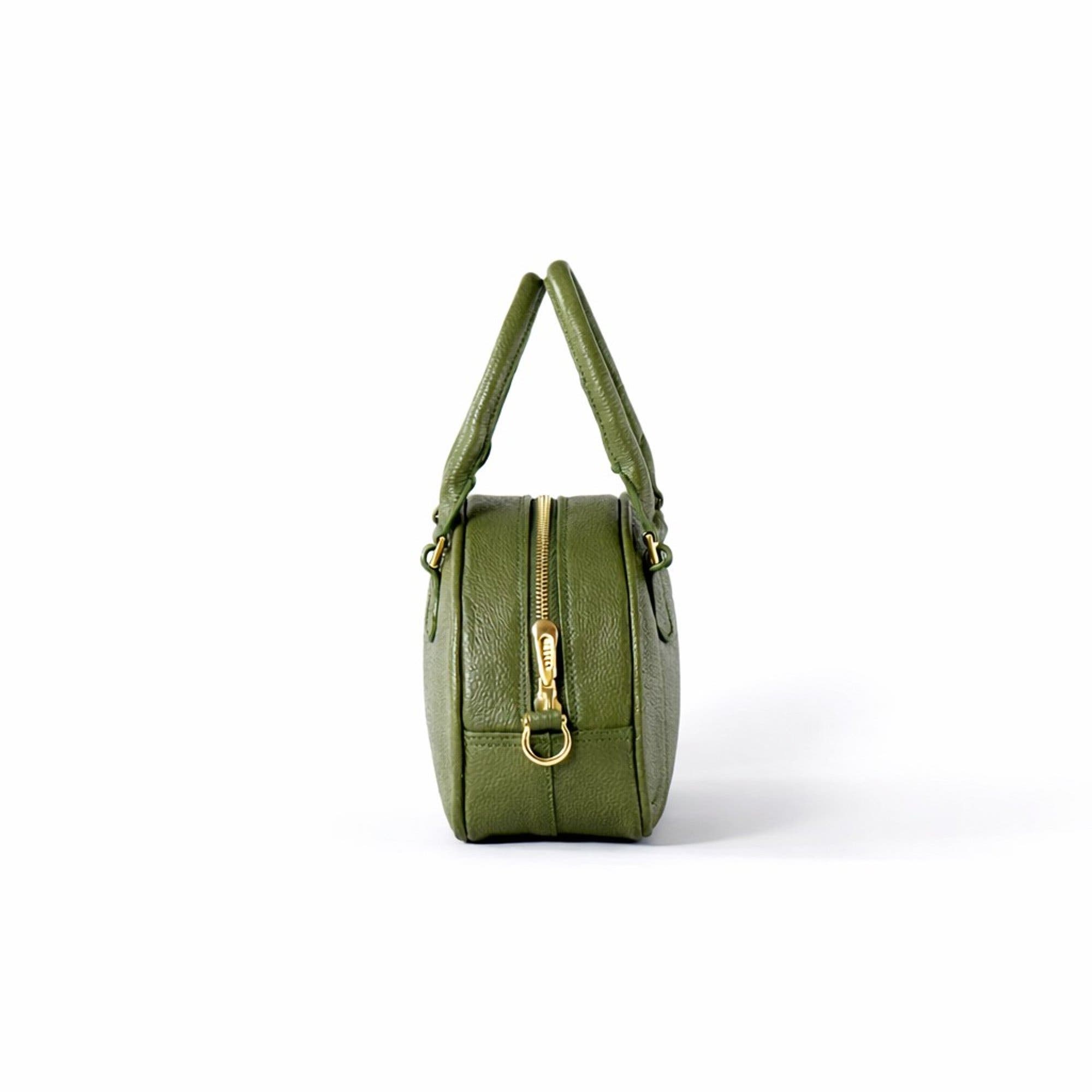 Ameline Sculptural Handbag, Alternate, color, Olive