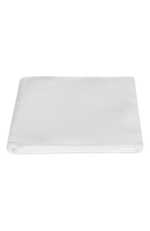 Roman Hemstitch Linen Flat Sheet