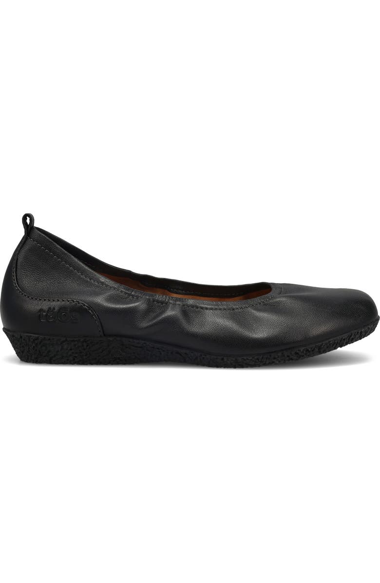 Taos Chit Chat Ballet Flat, Alternate, color, Black