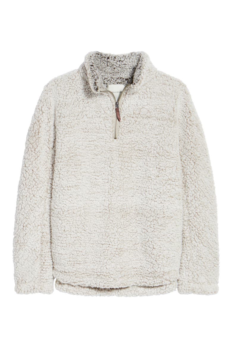 Wubby Fleece Pullover, Alternate, color, IVORY