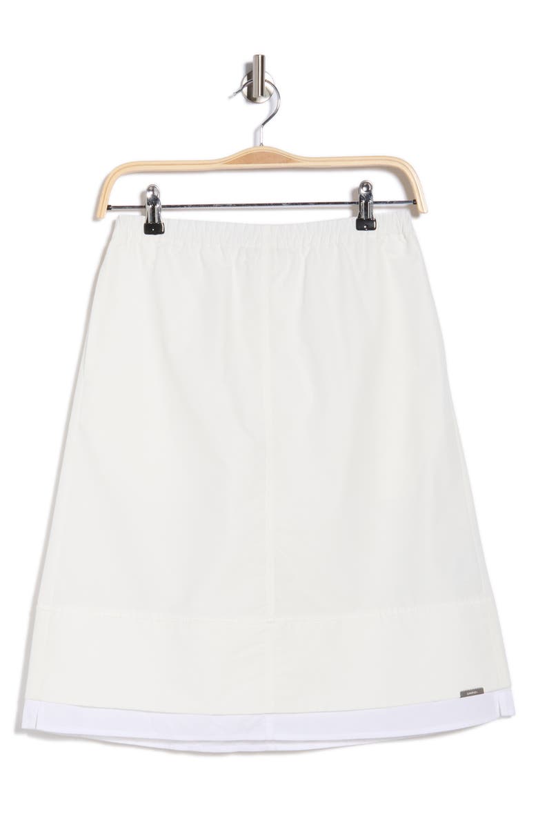 Simkhai Aubria Woven Tiered Skirt, Alternate, color, White