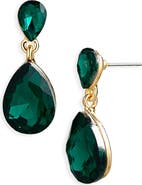 Cara Crystal Drop Earrings