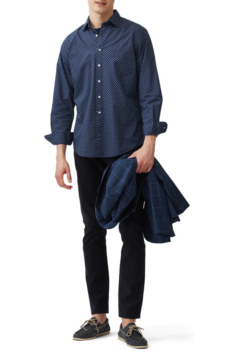 Rodd & Gunn Mount Clarence Neat Button-Up Shirt, Alternate, color,