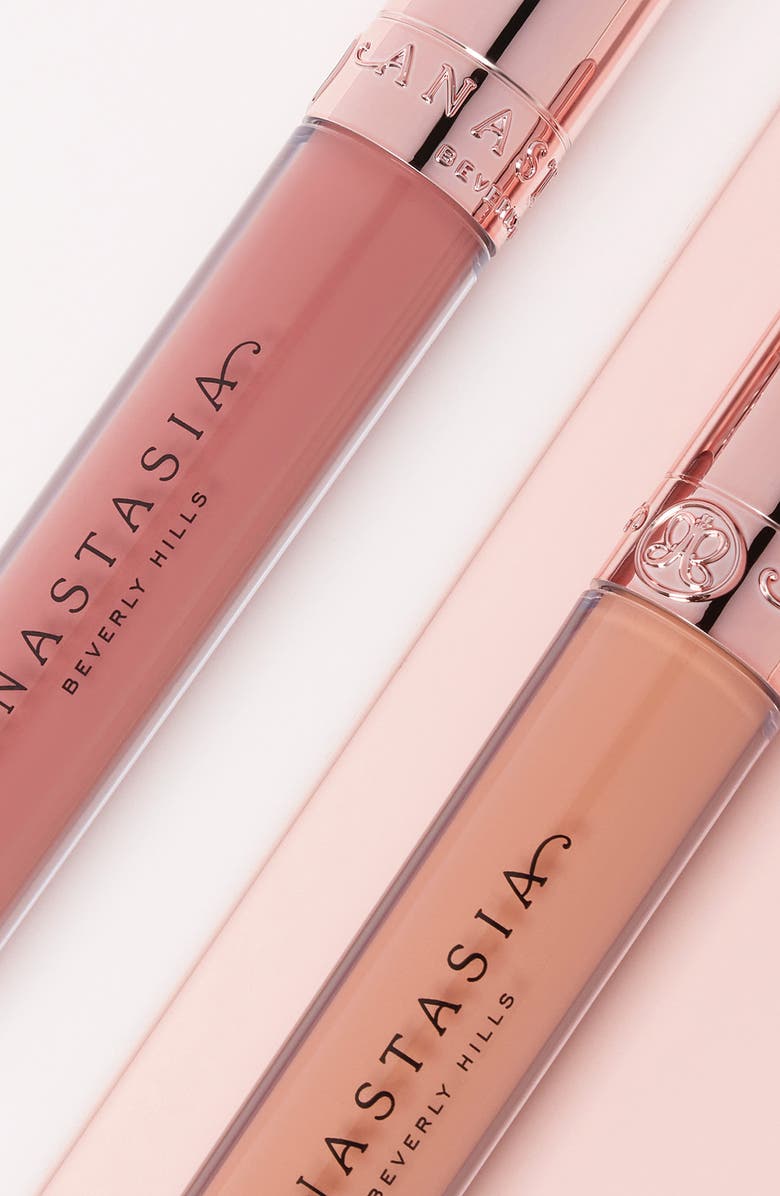 Anastasia Beverly Hills Tinted Lip Gloss Duo $40 Value, Alternate, color, Tan Rose And Caramel