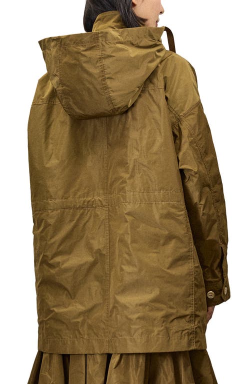 Alex Mill X Becky Malinsky Oversize Hooded Jacket In Green