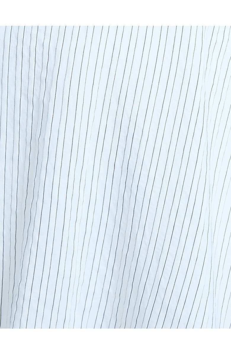 BCBGMAXAZRIA Striped Shirt Dress with Lace, Alternate, color, Jasmine