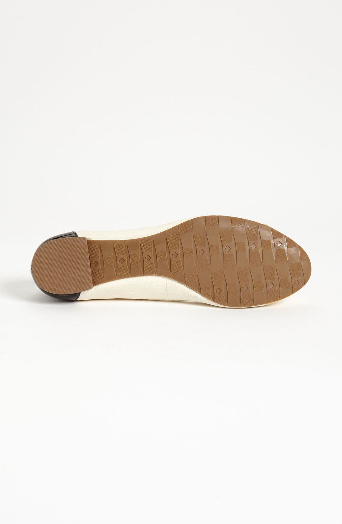 KATE SPADE TERRY FLAT, Alternate, color, CREAM/ GOLD/ BLACK
