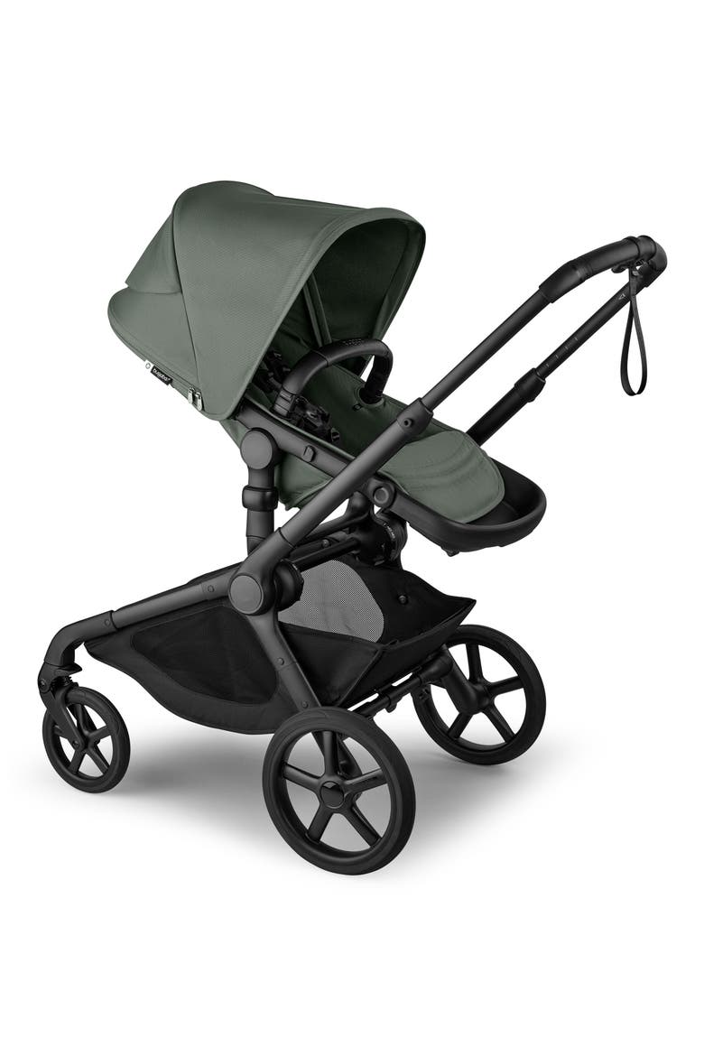 Kangaroo Single-to-Double Stroller, Main, color, FOREST GREEN