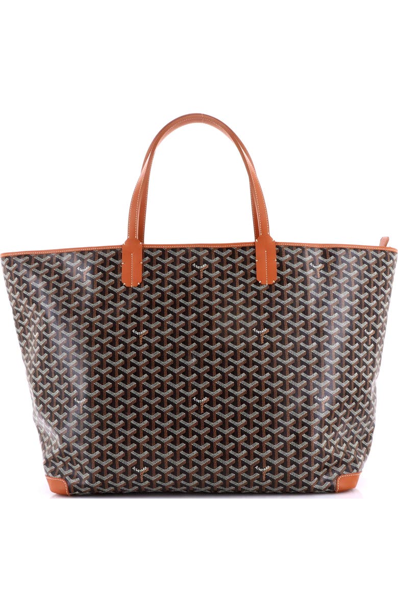 Pre-Owned Goyard Artois Tote Coated Canvas GM, Alternate, color, Brown