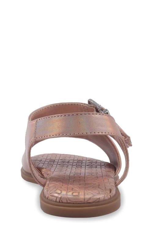 Dkny Little And Big Girls Val Alexandria Sandal In Taupe