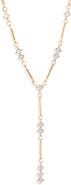 NORDSTROM RACK Cubic Zirconia Station Y-Necklace