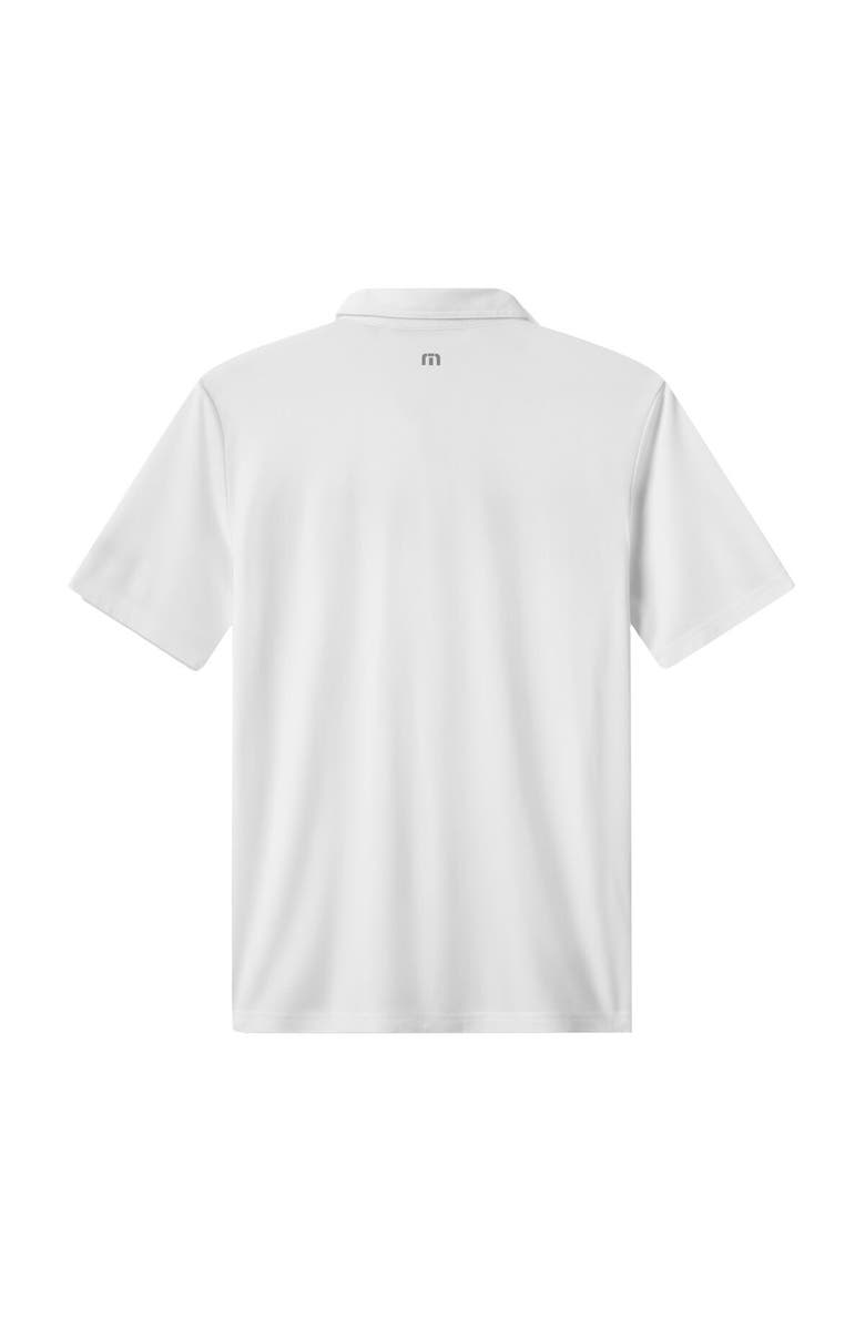 TravisMathew Men's TravisMathew White San Diego Padres Top Recruit Tri-Blend Polo, Alternate, color, White