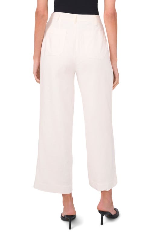 Halogen ® Patch Pocket Ankle Crop Pants In New Ivory