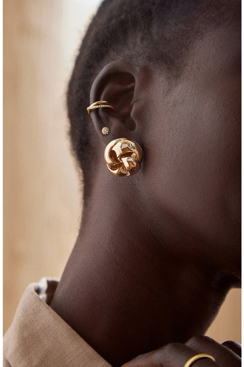 Taylor Stud Earrings, Alternate, color, GOLD