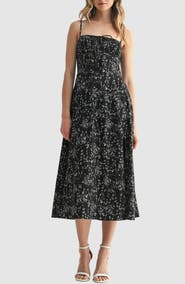 All in Favor Midi Sundress