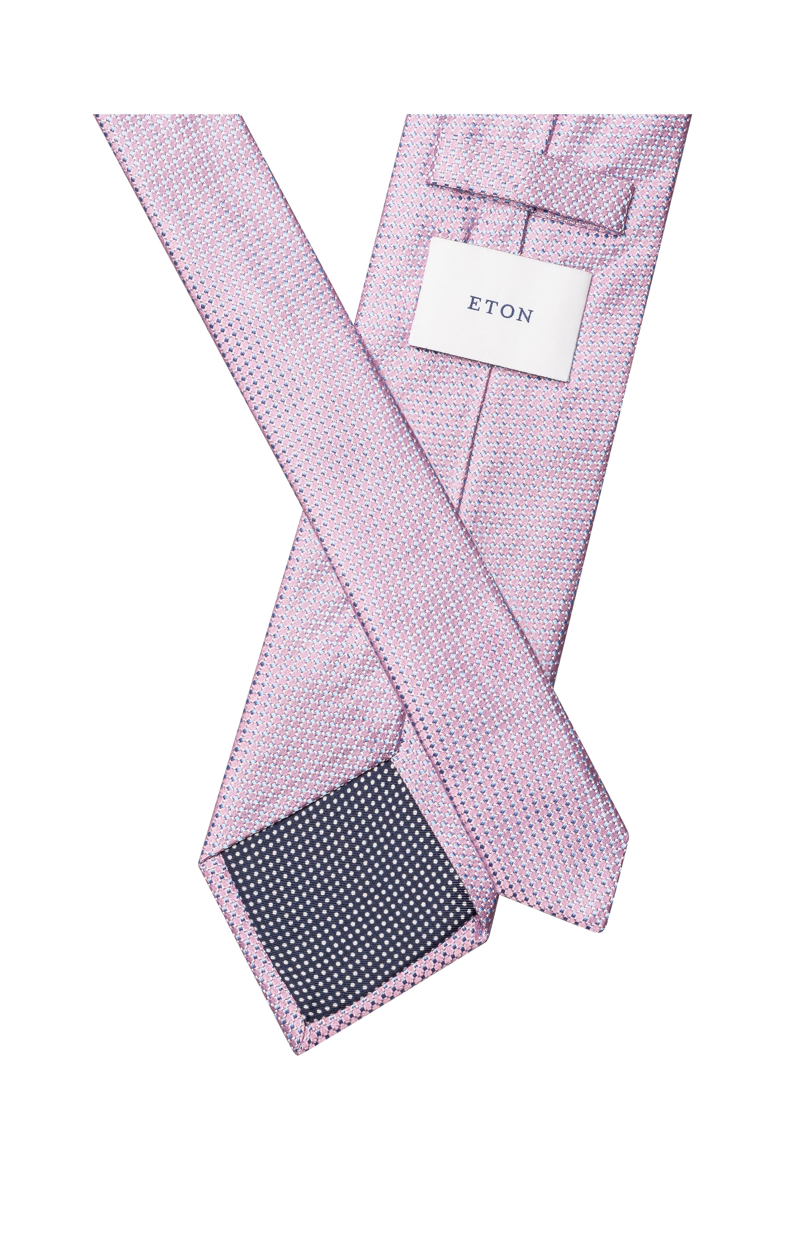 Eton Pink Micro Silk Tie (Men) | Nordstrom