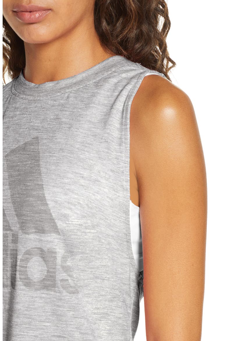Winners Muscle Tank, Alternate, color, WHITE MELANGE