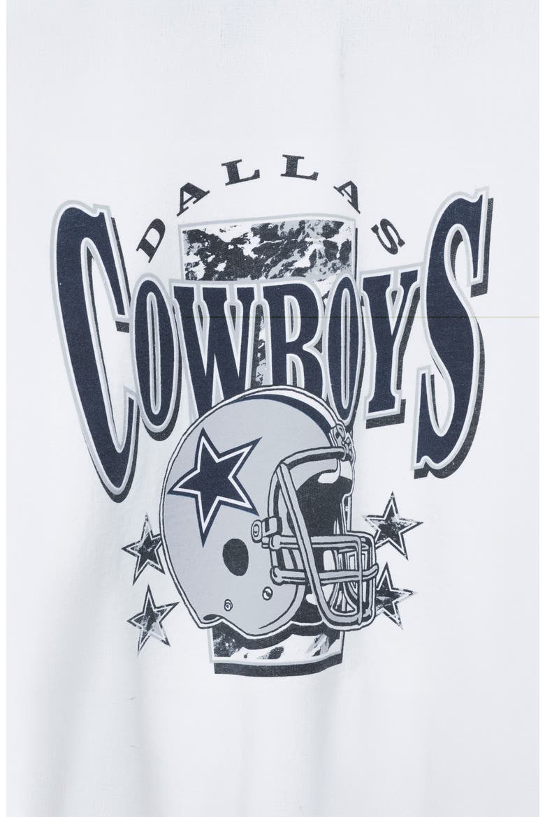 Cowboys Conversation Graphic Sweatshirt, Alternate, color, WHITE