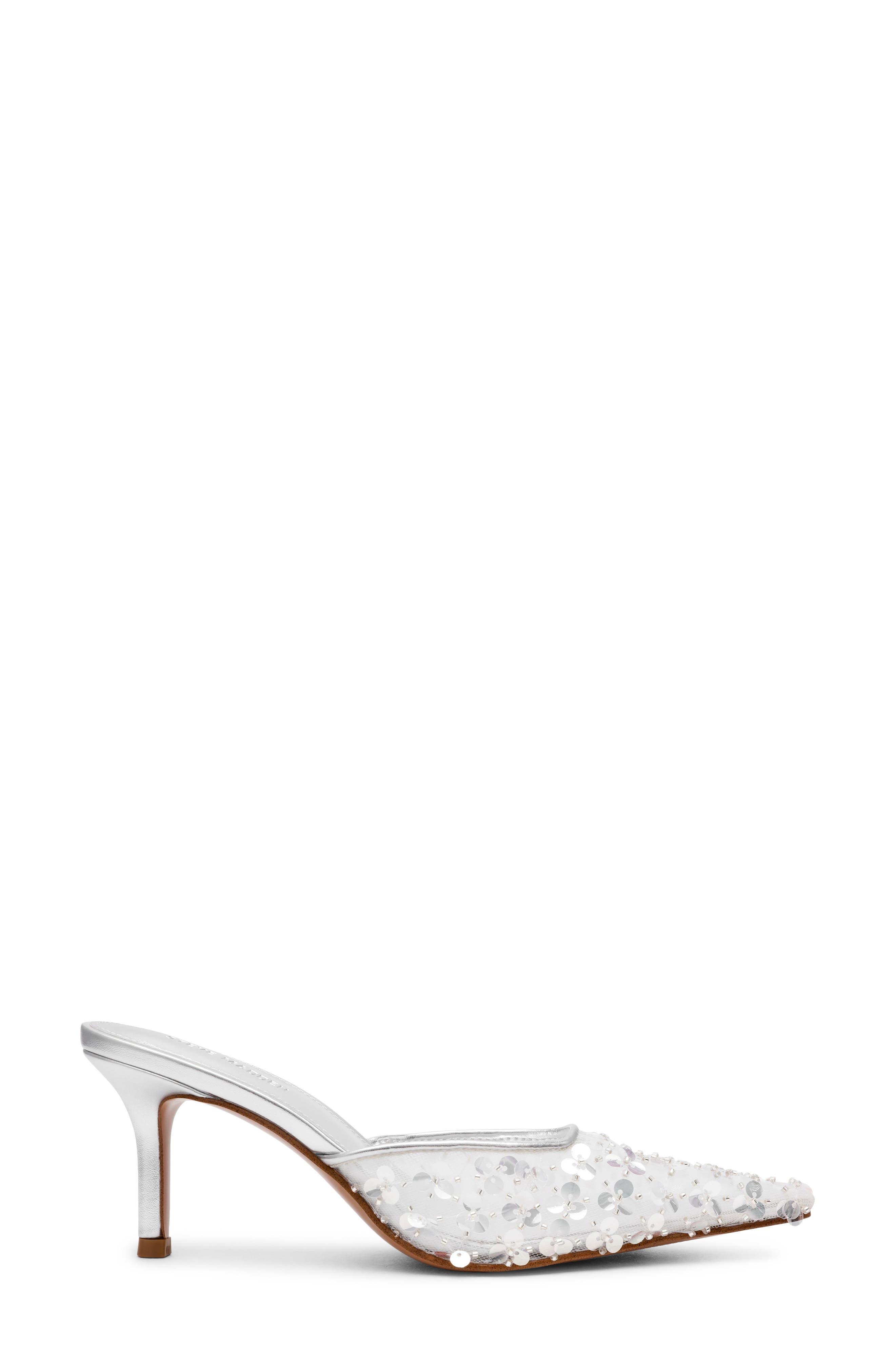 Steve Madden Alexi Mule, Alternate, color, Silver Sequin