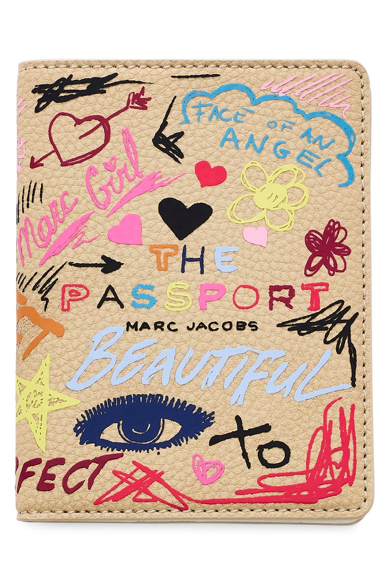 The Punk Scribble Passport Case | Nordstrom
