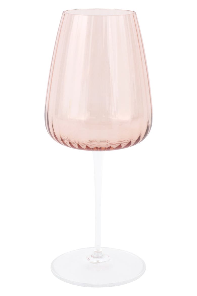 Francesca Water Glass, Main, color, PINK