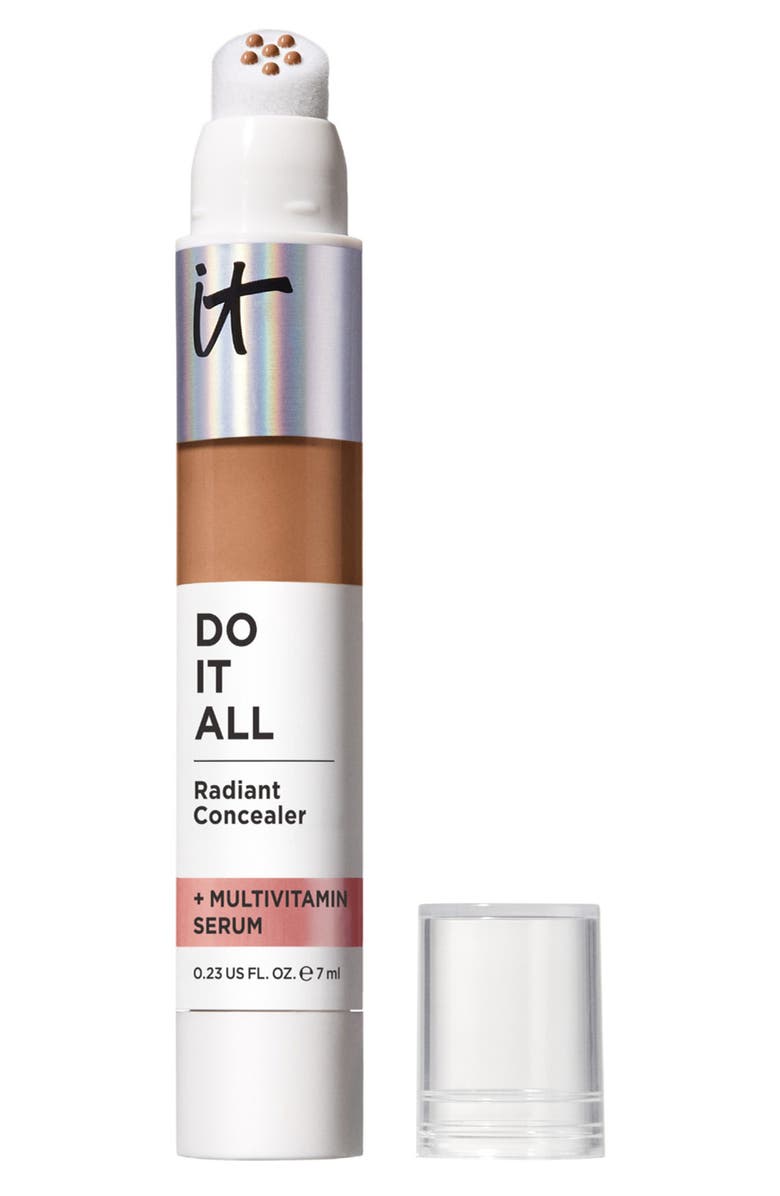 IT Cosmetics Do It All Radiant Concealer + Multivitamin Serum, Main, color, Tan Cool 415