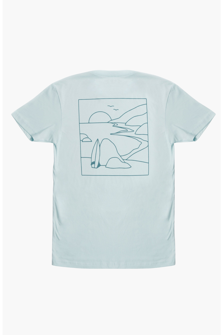 Pfeiffer Tee Shirt, Alternate, color, Light Blue