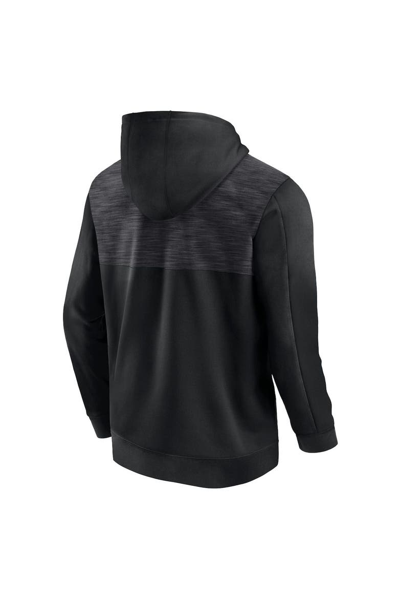 Men's Fanatics Branded Black Oklahoma Sooners Power Index Full-Zip Hoodie, Alternate, color, Black