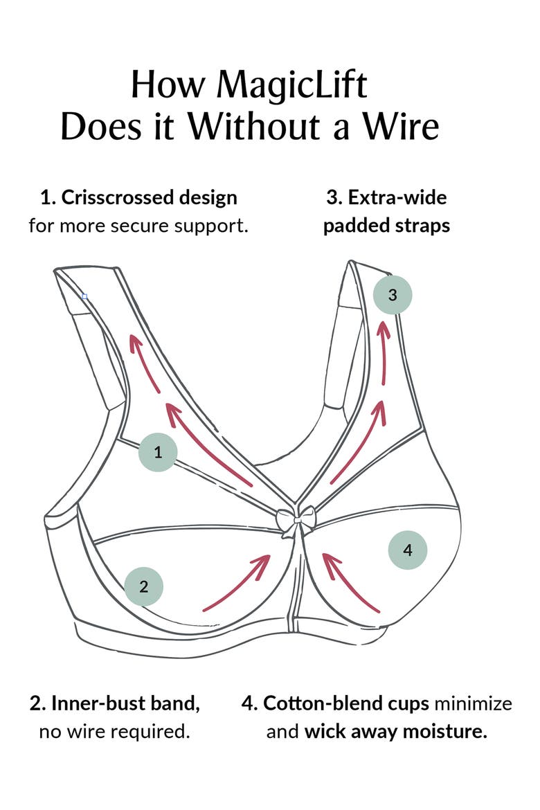 MagicLift® Minimizer Bra, Alternate, color, BROWN