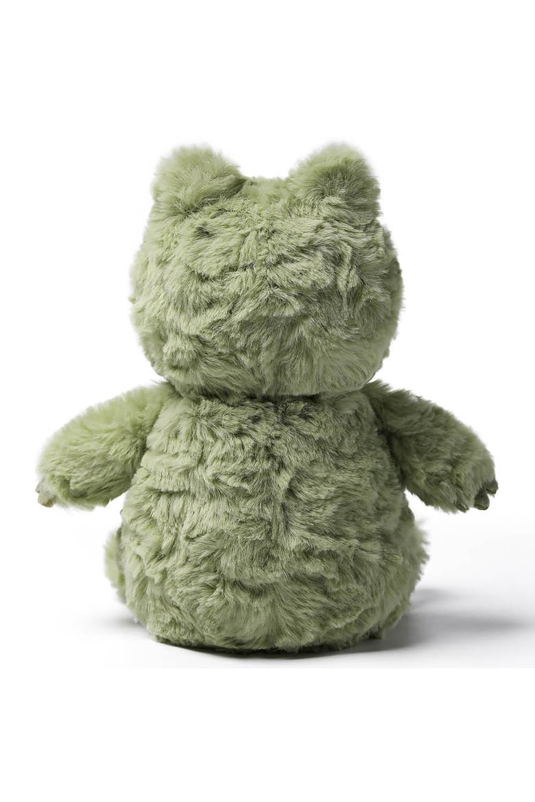 7 Inch Relaxing Frog Weighted Stuffed Animal, Alternate, color, Green