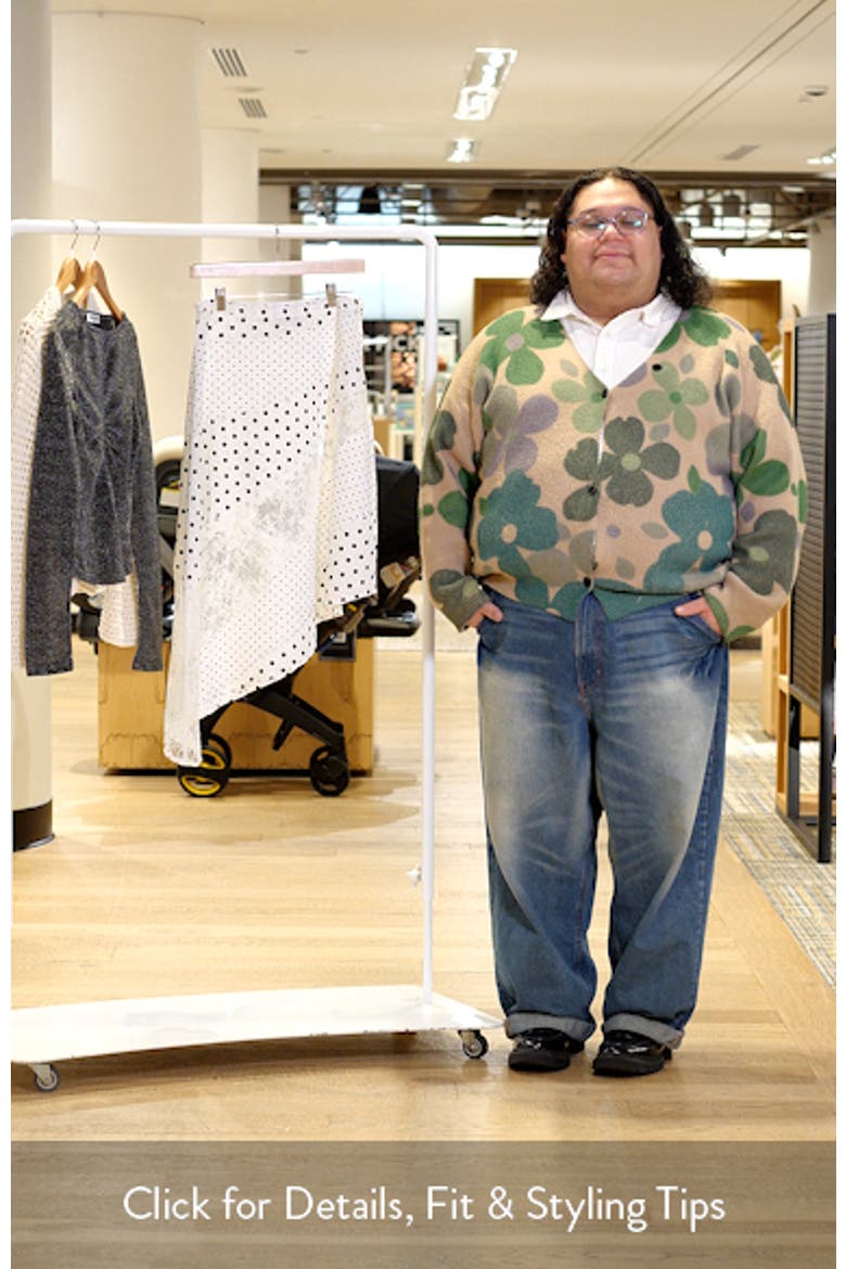 Rennar Mixed Polka Dot Asymmetric Skirt video