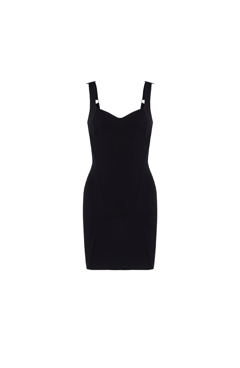 PCFG Free Heaven Bodycon Mini Dress, Main, color, Black