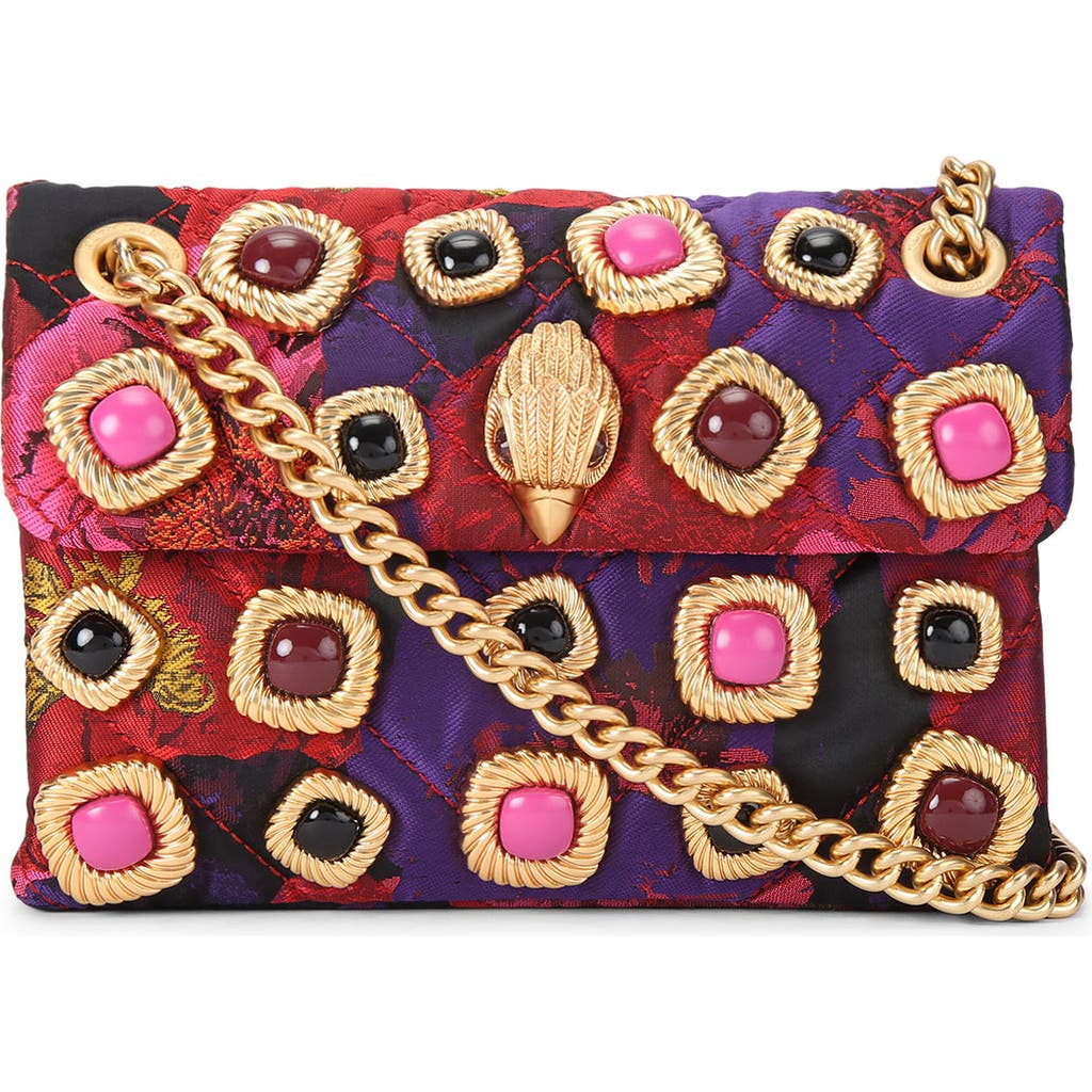 Kurt Geiger London Mini Kensington Gems Convertible Crossbody Bag In Pink