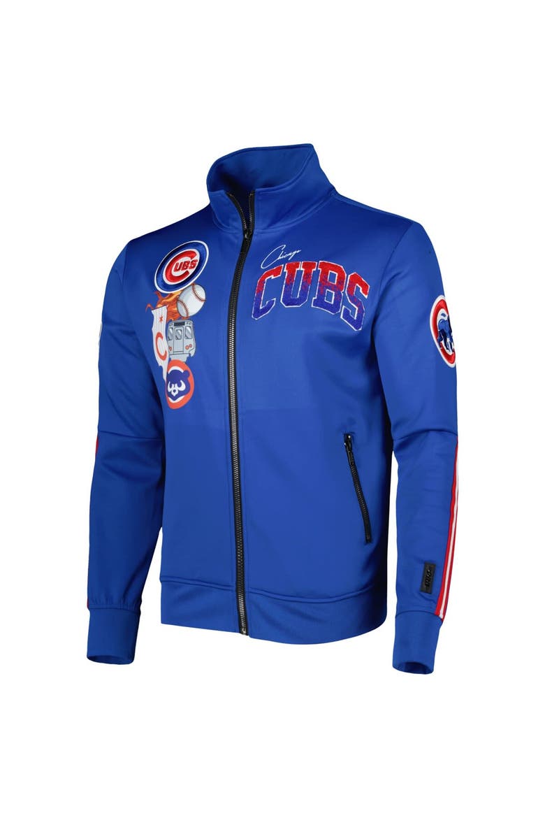 Men's Pro Standard Royal Chicago Cubs Hometown Full-Zip Track Jacket, Alternate, color, Royal