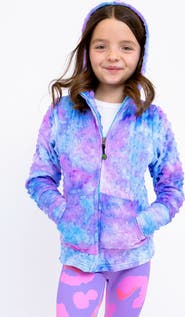 Limeapple Minky Bubble Zip Hoodie
