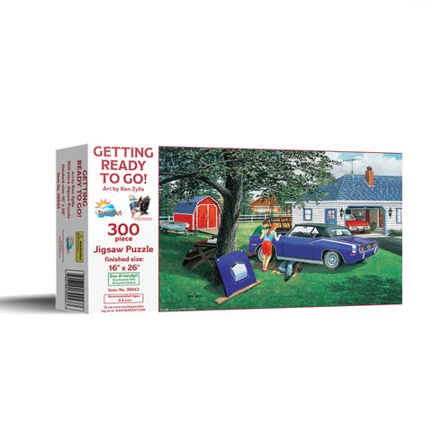Getting Ready to Go 300 piece Jigsaw Puzzle for Adults