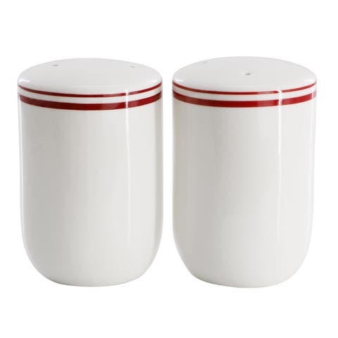 Le Marais Fine Ceramic Salt and Pepper Shaker Set