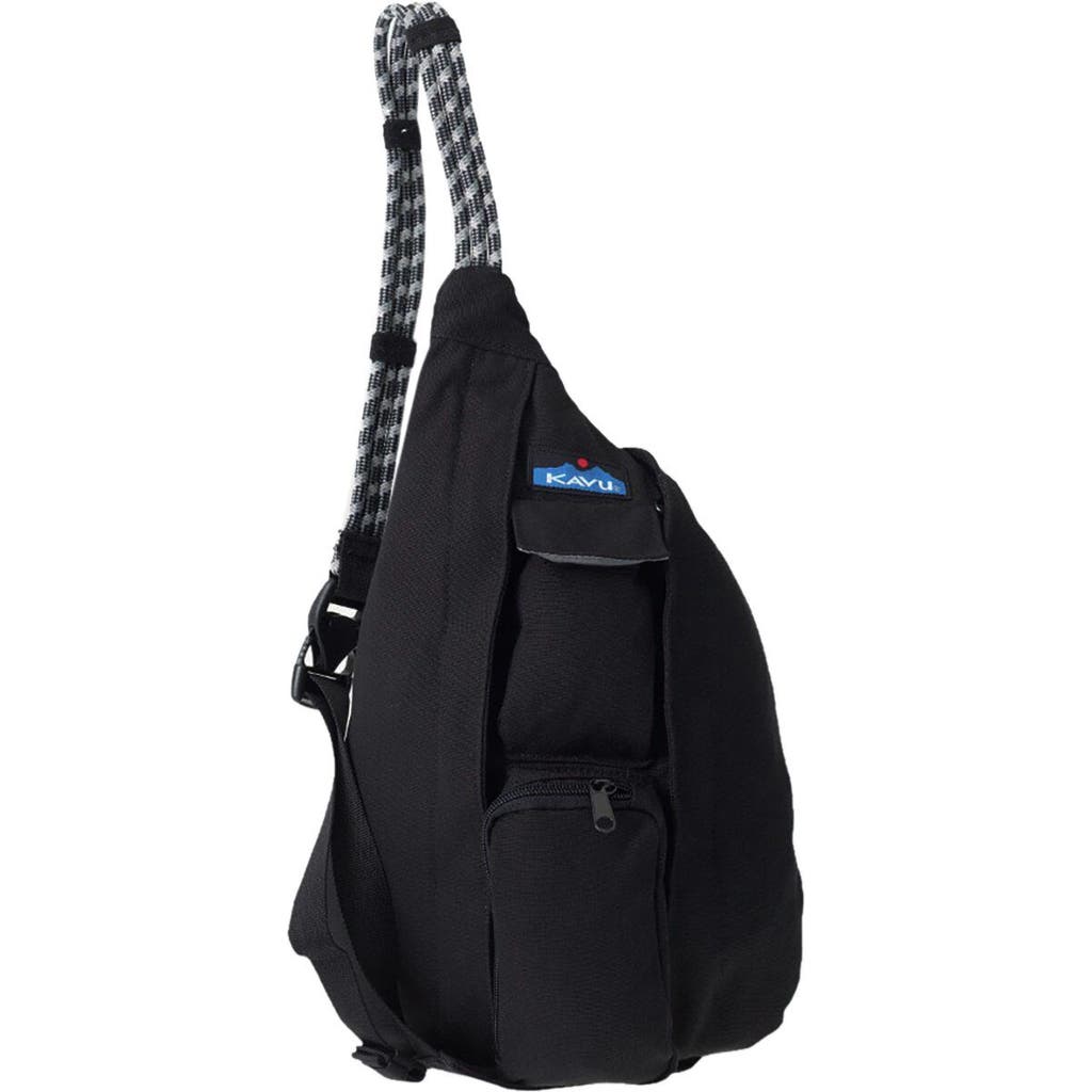 Kavu Mini Rope Bag In Black
