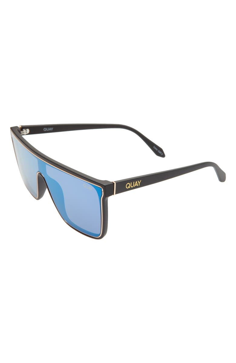 QUAY Australia x Maluma Nightfall 52mm Shield Sunglasses, Alternate, color, 