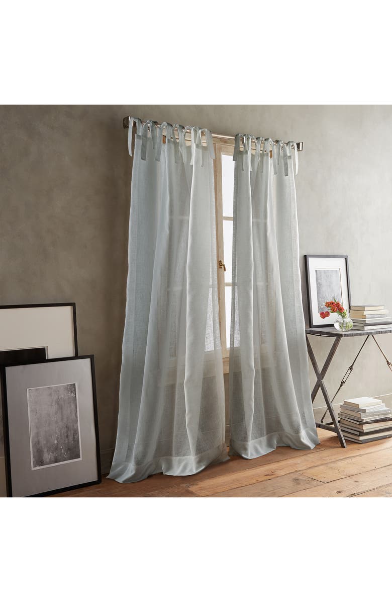 DKNY Paradox Tie Tab Set of 2 Window Panels, Main, color,