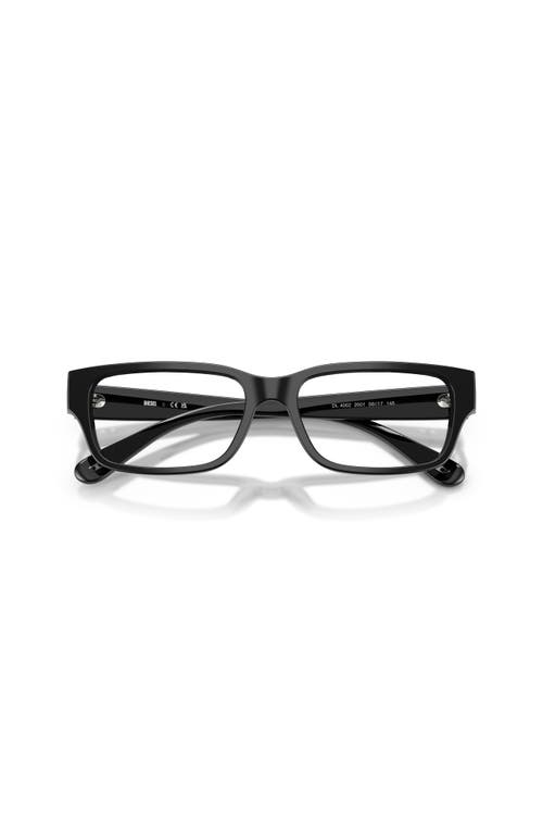 Diesel ® 54mm Square Optical Glasses In Metallic