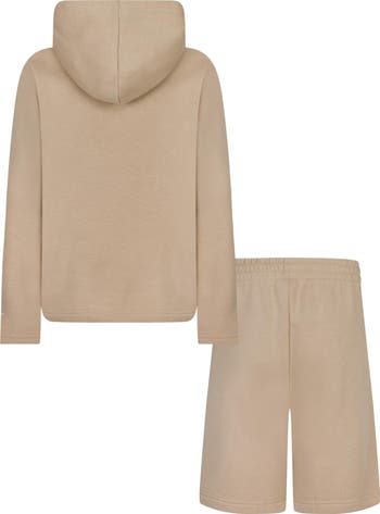 Kids' Logo Pullover Hoodie & Shorts Set
