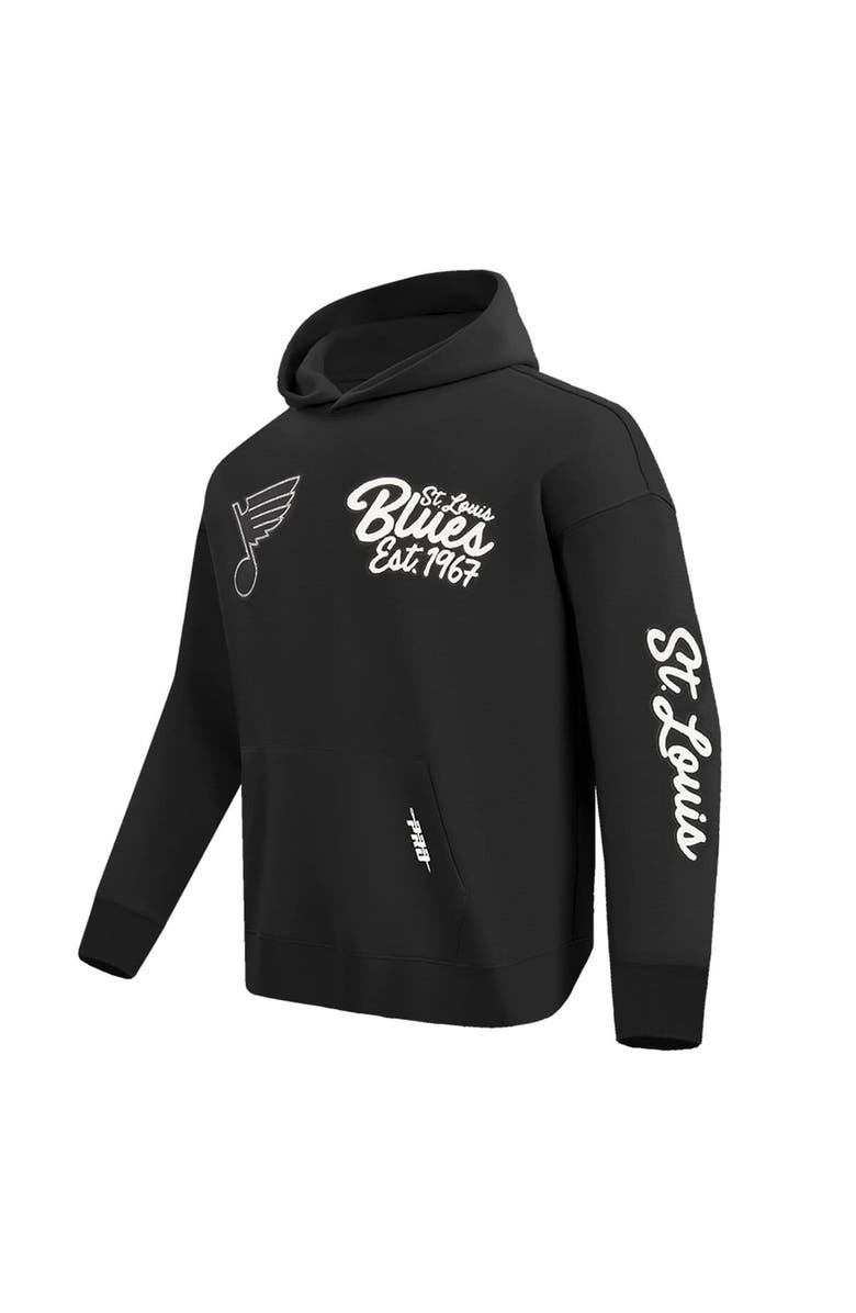 PRO STANDARD Men's Pro Standard Black St. Louis Blues Paint the City Pullover Hoodie, Alternate, color, Black