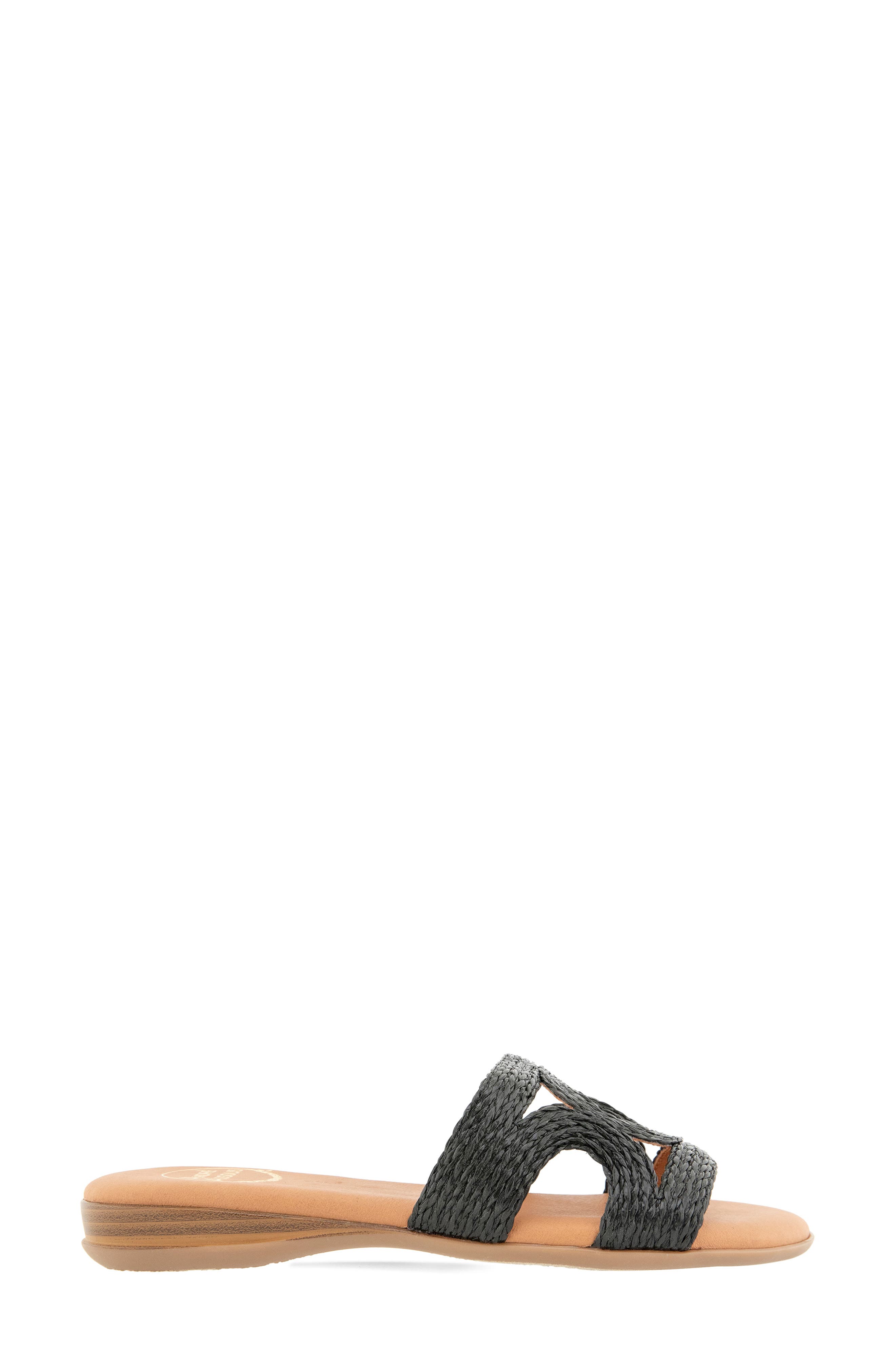 Nora Slide Sandal, Alternate, color, BLACK