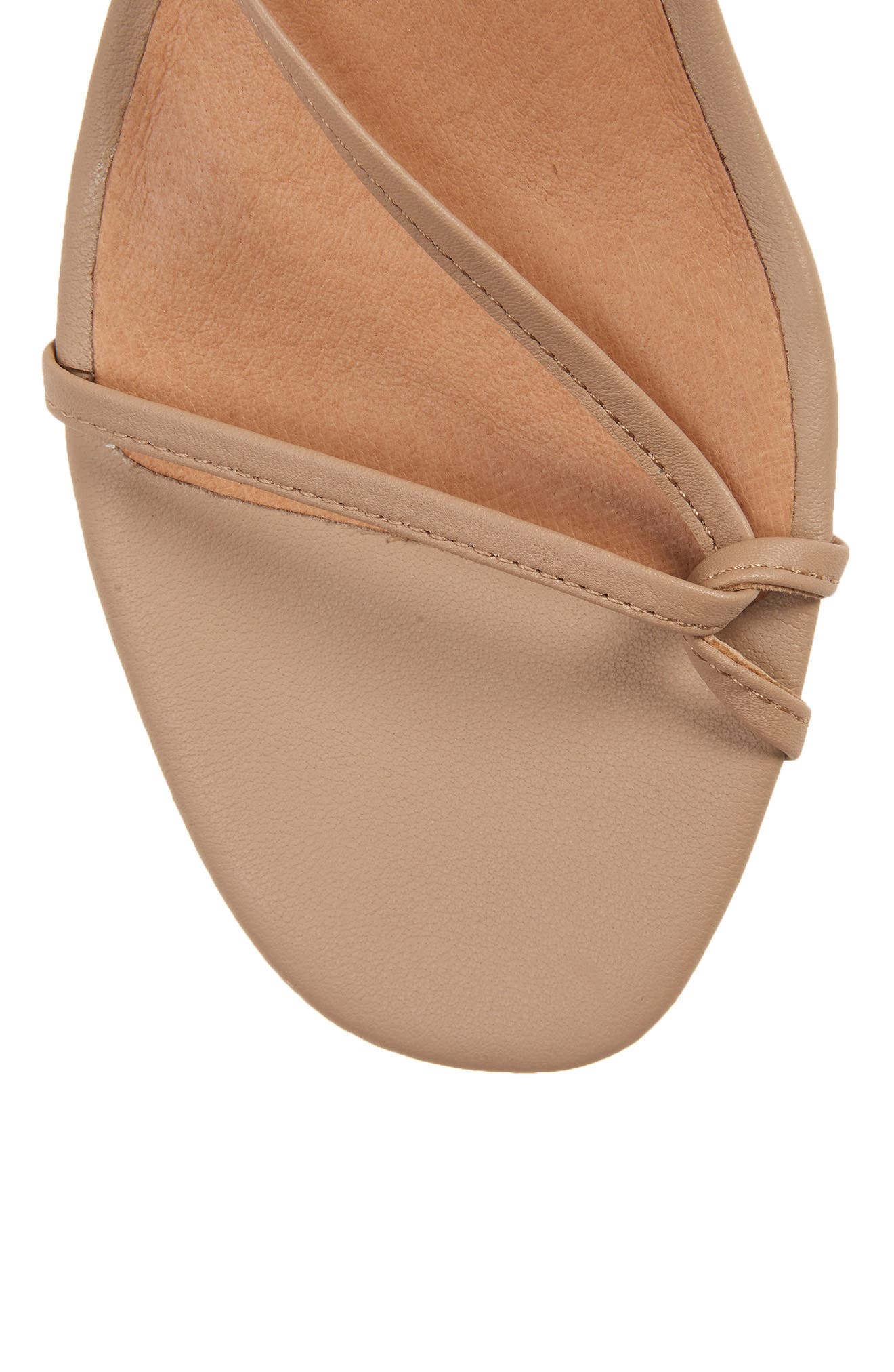 Madewell The Brigitte Lace-Up Sandal, Alternate, color, 