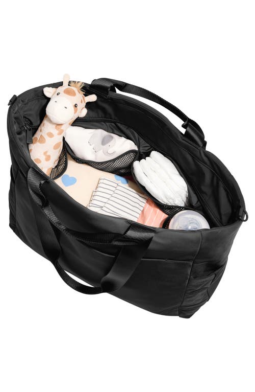 Away Featherlight Diaper Tote In Black